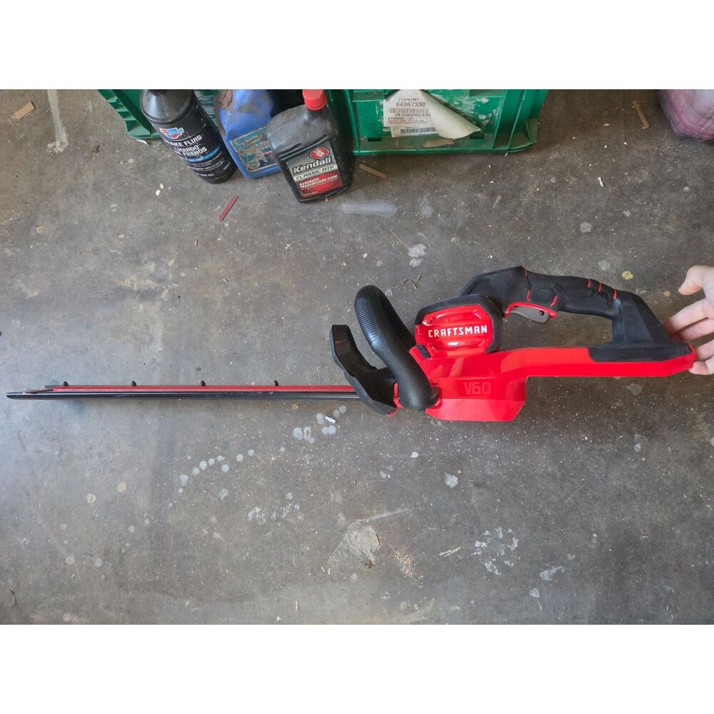 Craftsman Cordless 60v Hedge Trimmer 24", Used Bare Tool V60 CMCHTS860 VGC LQQK!